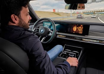 רכב אוטונומי בדרגה 3. צילום BMW ואינוויז