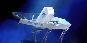 רחפן משלוחים של אמזון פריים אייר. צילום יחצ