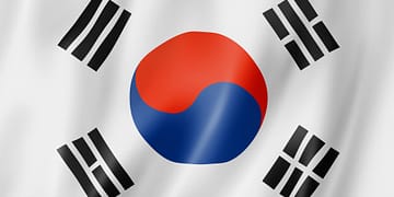 דגל דרום קוריאה. אילוסטרציה: depositphotos.com