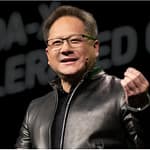 מנכ"ל NVIDIA ג'נסן הואנג בכנס GTC 2020 - ששודר ברשת. צילום יחצ, אנבידיה