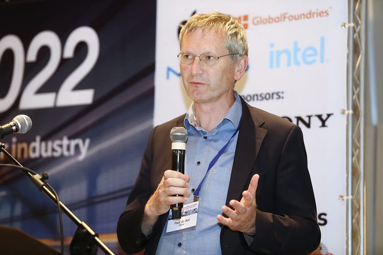 מנכ"ל TSMC אירופה פול דה בוט בכנס ChipEx2022. צילום: ניב קנטור