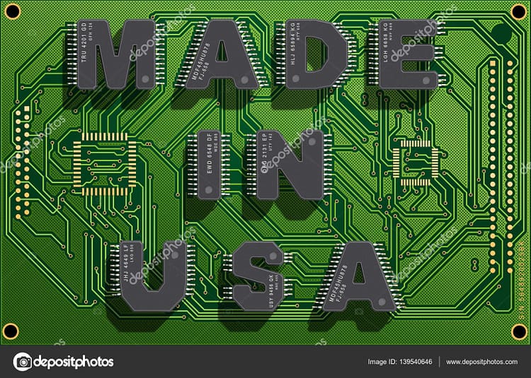 שבבים תוצרת ארה"ב. אילוסטרציה: depositphotos.com