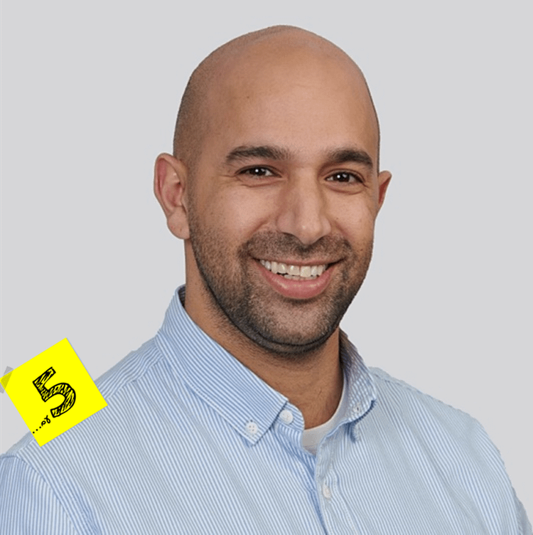 חמש עם אבי בקל מנכ"ל TriEye – הניסיון של כולם יחד, בשילוב עם חדוות היצירה, מביא לדברים נפלאים