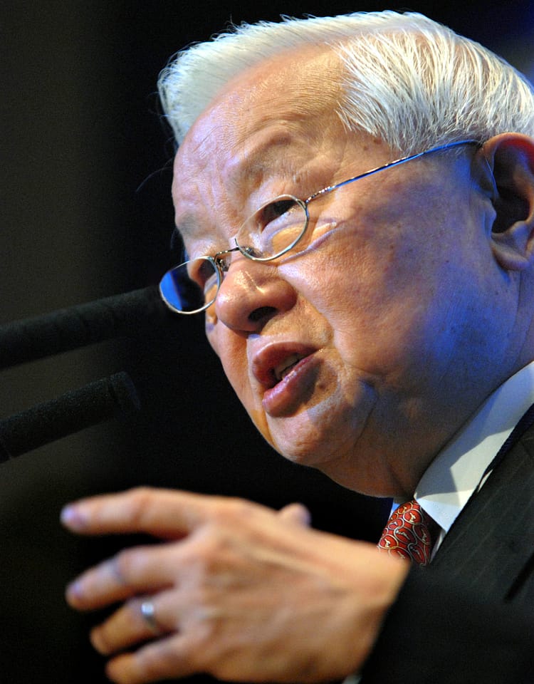 ין"ר TSMC ד"ר מוריס צ'אנג באירוע בשנחאי, 2007, איור: depositphotos.com